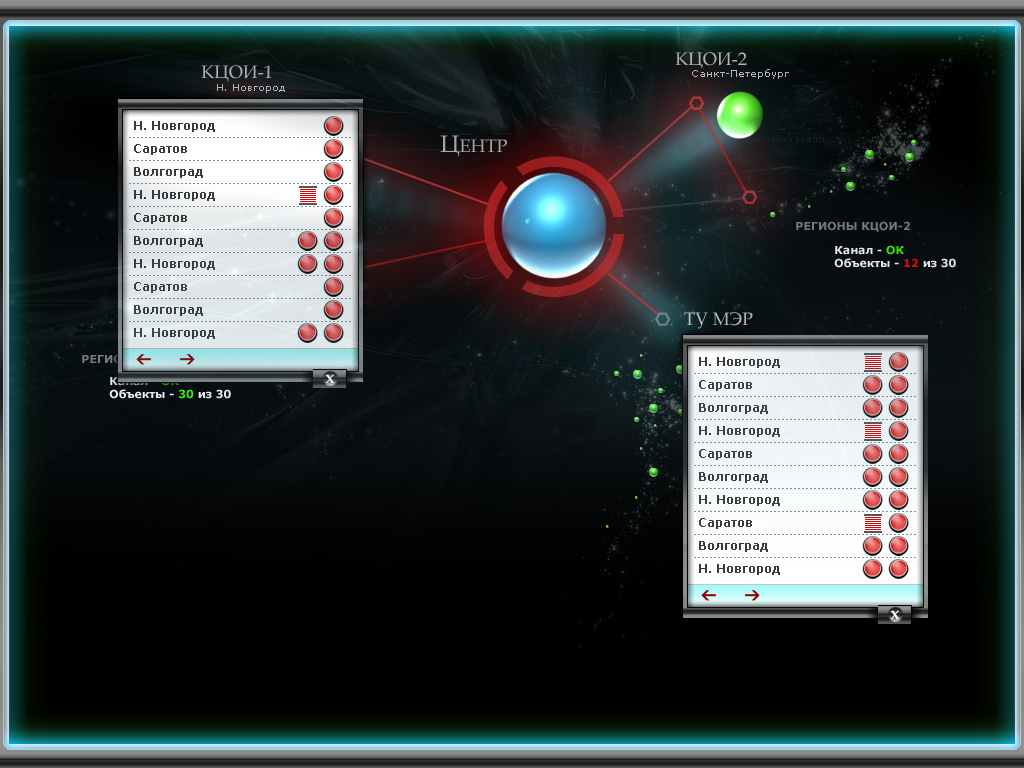 ���������� ���������� �� �������� | interface template of lancelot software